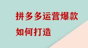 拼多多運(yùn)營爆款如何打造